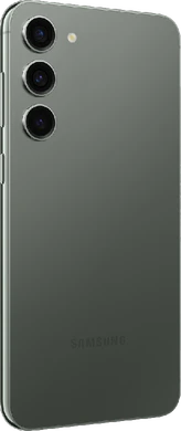 Samsung Galaxy s23 plus green back right side