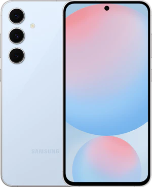 Samsung Galaxy S24 FE blue overview