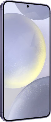 Samsung Galaxy s24 plus purple front left side