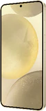 Samsung Galaxy S24 geel voorkant rechterzijkant