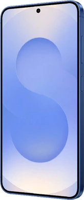 Samsung Galaxy S25 blue front right side