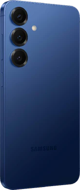 Samsung Galaxy S25 blue back right side