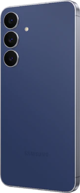 Samsung Galaxy S25 FE blue back left side