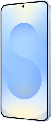 Samsung Galaxy s25 plus blue front right side