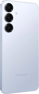 Samsung Galaxy s25 plus blue back right side