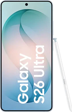 Samsung Galaxy S26 Ultra blue front spen