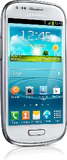 Samsung Galaxy s3 mini ve i8200 vänster sida snett