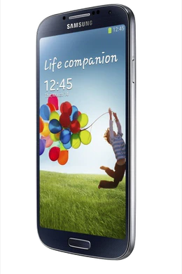 Samsung Galaxy S4 schuin 2 zwart
