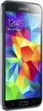 Samsung Galaxy S5 charcoal zwart schuin linkerzijkant