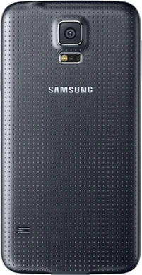 Samsung Galaxy S5 charcoal zwart achterkant