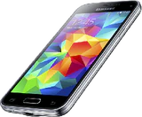 Samsung Galaxy S5 mini g800h black bottom tilted ed