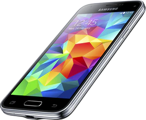 Samsung Galaxy S5 mini g800h black bottom tilted ed