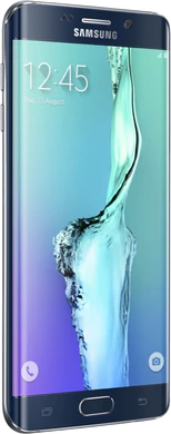 Samsung Galaxy s6 edge plus linkerzijkant zwart sapphire