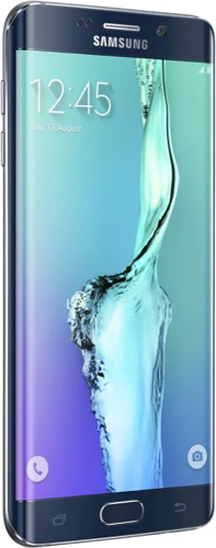Samsung Galaxy s6 edge plus linkerzijkant zwart sapphire