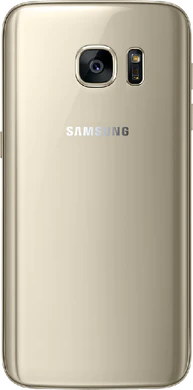 Samsung Galaxy S7 goud achterkant