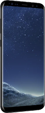 Samsung Galaxy s8 plus black front left side