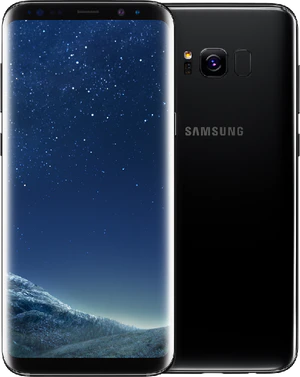 Samsung Galaxy s8 plus black overview