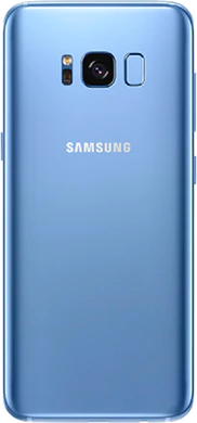Samsung Galaxy S8 back blue