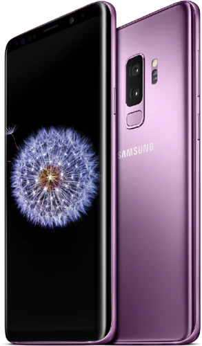 Samsung Galaxy s9 plus paars overzicht