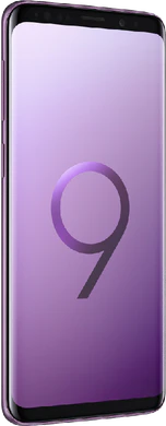 Samsung Galaxy S9 purple front left side
