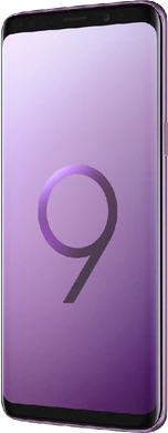 Samsung Galaxy S9 purple front right side