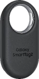 Samsung Galaxy SmartTag 2 zwart voorkant linkerzijkant