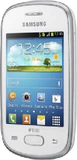 Samsung Galaxy Star Duos voorkant schuin
