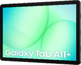 Samsung Galaxy tab a11 plus grijs voorkant rechterzijkant