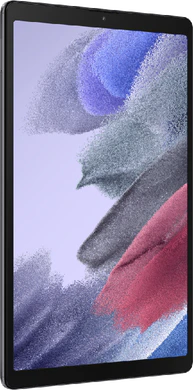 Samsung Galaxy Tab A7 Lite WiFi grå front venstre side