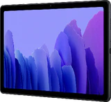 Samsung Galaxy Tab A7 WiFi grigio copertina frontale lato destro