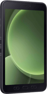 Samsung Galaxy Tab Active5 grön front vänster sida