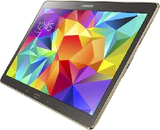 Samsung Galaxy tab s 10 5 brons schuin