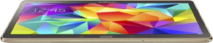 Samsung Galaxy tab s 10 5 brons onderkant schuin