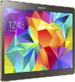 Samsung Galaxy tab s 10 5 brons linkerzijkant schuin