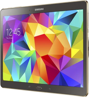 Samsung Galaxy tab s 10 5 brons rechterzijkant schuin