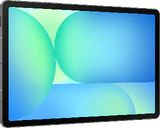 Samsung Galaxy Tab S10 FE WiFi grijs voorkant linkerzijkant