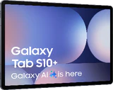 Samsung Galaxy Tab s10 plus wifi grijs voorkant linkerzijkant