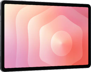 Samsung Galaxy Tab S11 grijs voorkant linkerzijkant