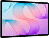 Samsung Galaxy Tab s12 plus grijs voorkant linkerzijkant