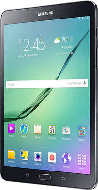 Samsung Galaxy Tab s2 80 wifi nero copertina frontale lato destro