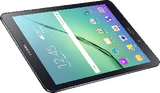 Samsung Galaxy Tab s2 97 zwart gedraaid schuin