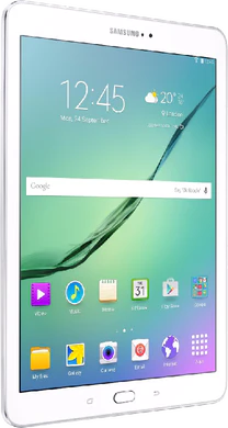 Samsung Galaxy Tab s2 97 wifi wit linkerzijkant voorkant