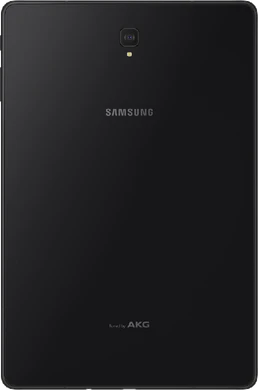 Samsung Galaxy Tab S4 zwart achterkant