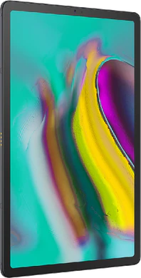 Samsung Galaxy Tab S5e zwart voorkant linkerzijkant