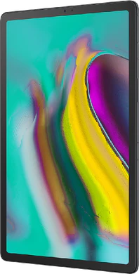 Samsung Galaxy Tab S5e zwart voorkant rechterzijkant