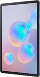 Samsung Galaxy Tab S6 grijs voorkant rechterzijkant