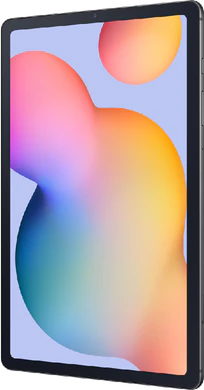 Samsung Galaxy Tab S6 Lite grå front höger sida