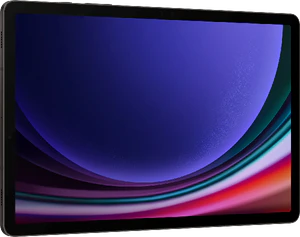 Samsung Galaxy Tab S9 grå front venstre side