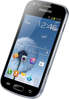 Samsung Galaxy Trend schuin