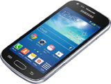 Samsung Galaxy Trend Plus snett 2 svart